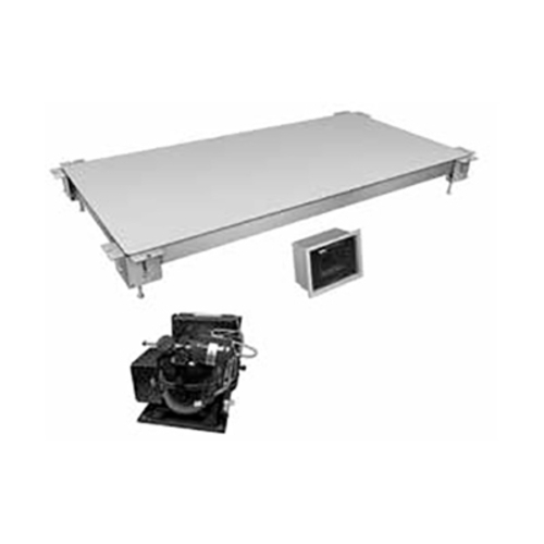 Hatco CSUR-48-F 48" W x 15.5" D Aluminum Hardcoat Undermount Electronic Controls Cold Shelf - 120 Volts