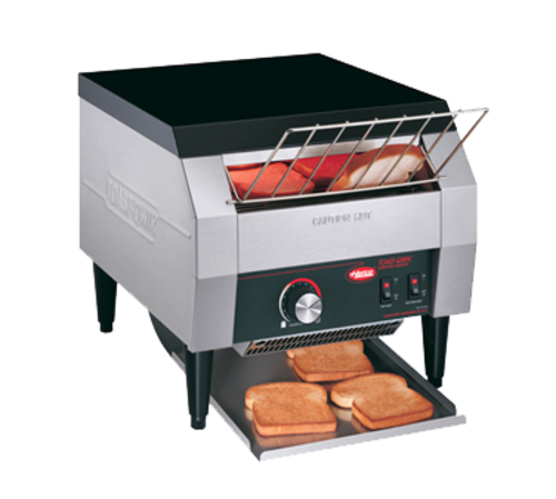 Hatco TQ-10 14.5" W Horizontal Countertop Toast-Qwik Conveyor Toaster - 120 Volts 1800 Watts