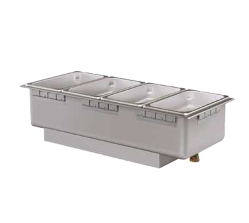 Hatco HWBRN-43 4/3 Size Stainless Steel Rectangular Drop-In Heated Well - 1200 Watts