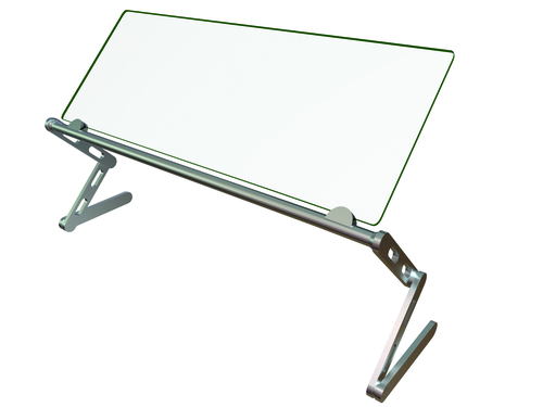 Hatco ALLIN1-36 38.5" W x 15.25" D Aluminum Self-Service Portable Flav-R-Shield ALLIN1 Food Shield