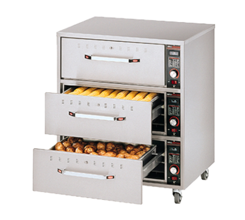 Hatco HDW-3-120-QS 29.5" W Stainless Steel Free Standing Warming Drawer Unit - 1350 Watts, 120 Volts