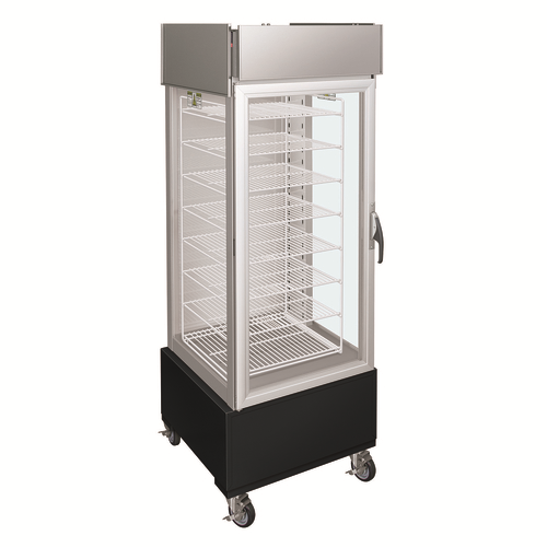 Hatco PFST-1XB 24.65" W Aluminum 1 Door Flav-R-Savor Tall Dry Holding Cabinet - 1767 Watts