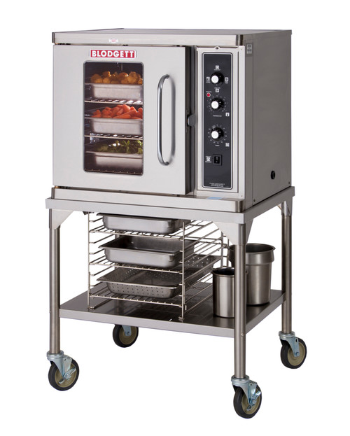 Blodgett CTB ADDL Stainless Steel 1 Deck Half Size Electric Convection Oven - 208 Volts 3-Ph