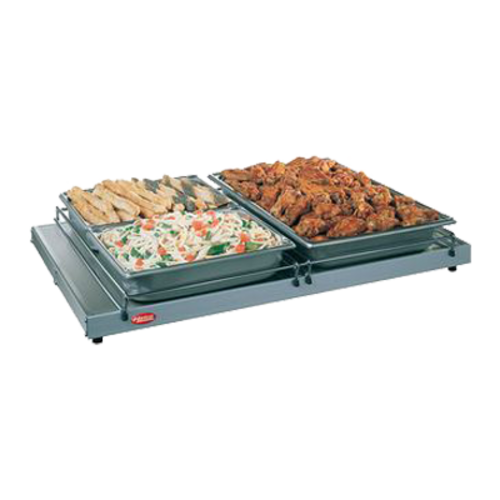 Hatco GRS-48-K 48" W Stainless Steel Glo-Ray Heated Shelf - 850 Watts