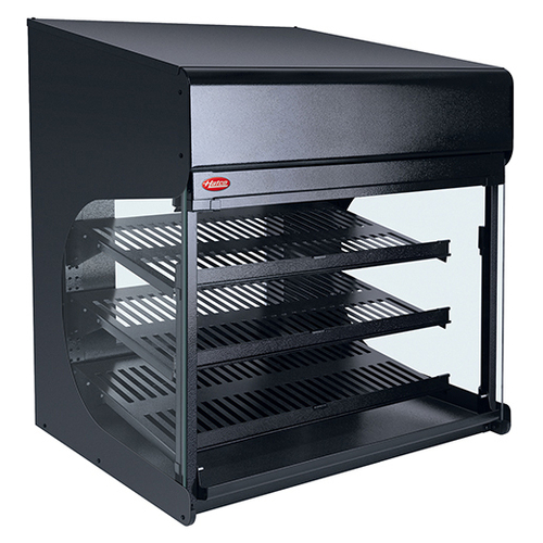 Hatco FS3HAC-3026 27.27" W Painted Steel 3 Shelves Flav-R-Savor Air Curtain Heated Display Cabinet - 120 Volts