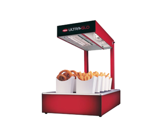 Hatco UGFF-120-T-QS Aluminum Unheated (QUICK SHIP MODEL) Ultra-Glo Portable French Fry Warmer - 120 Volts 750 Watts