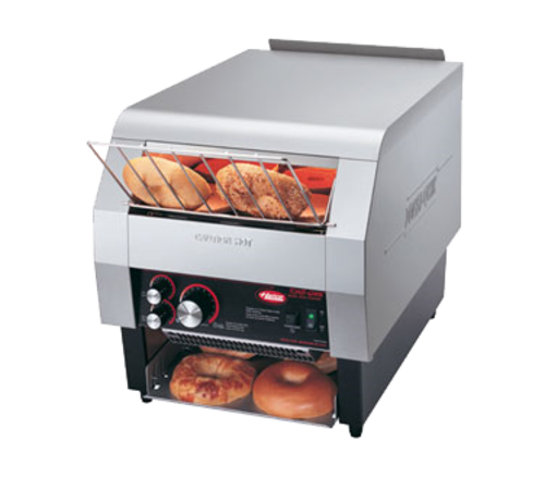 Hatco TQ-800HBA 14.5" W Horizontal Countertop Toast-Qwik Conveyor Toaster - 208 Volts 3280 Watts