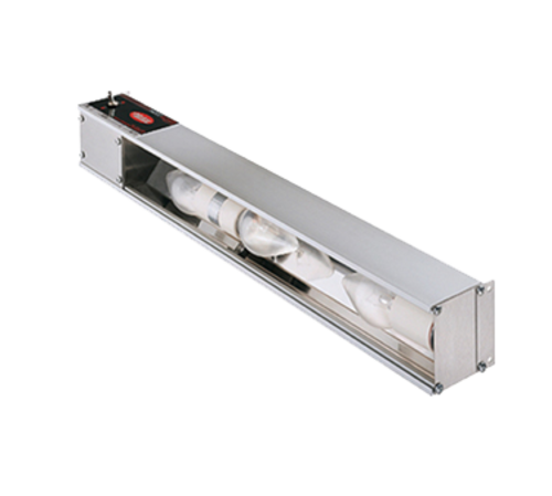 Hatco HL-66-2 66" W Strip Type Glo-Rite Display Light with Aluminum Housing and Toggle Switch - 600 Watts