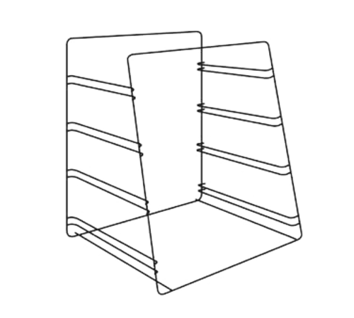 Hatco FSDT4TPR 4 Tier Pan Rack