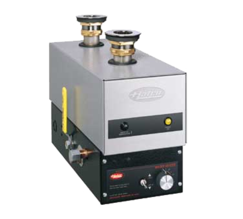 Hatco FR-6B Silver-Gray Hammertone Stainless Steel Front Food Rethermalizer or Bain Marie Heater - 6800 Watts