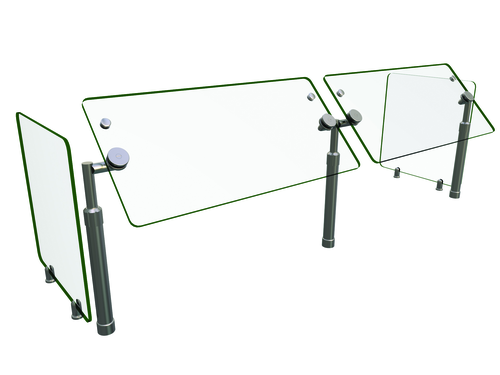 Hatco B950-60 60" W x 18" D Self-Service 2 Bays Flav-R-Shield B950 Food Shield