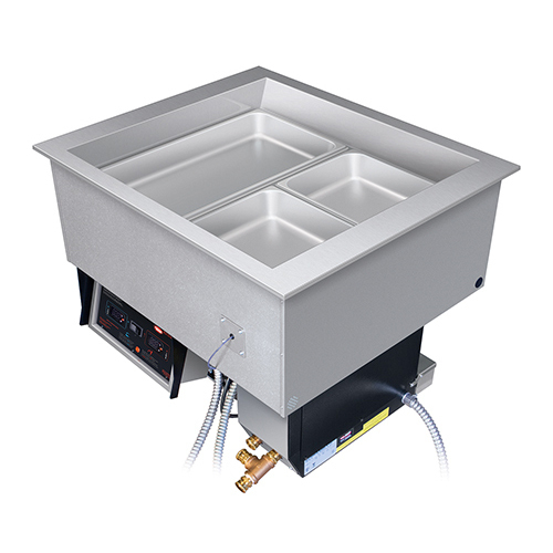 Hatco HCWBIX-4DA 58" W Stainless Steel Drop-In Hot Cold Well - 120/208 Volts