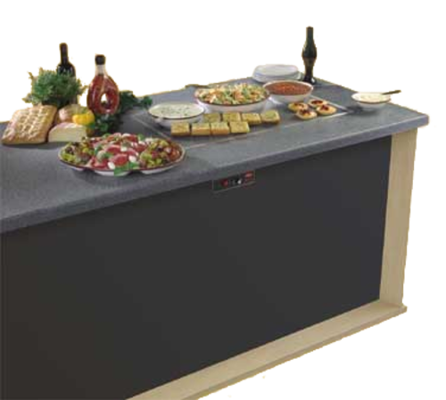 Hatco GRSSB-2418 23.63" W x 19.63" D Glo-Ray Heated Simulated Stone Shelf - 120 Volts