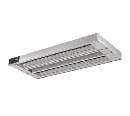 Hatco GRAH-60D6 60" W Aluminum Double Glo-Ray Infrared Strip Heater - 120 Volts 2800 Watts