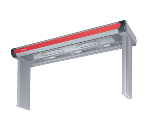 Hatco GR2AL-24 27.5" W Aluminum Glo-Ray Designer Strip Heater with Lights - 470 Watts