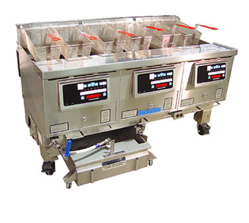Ultrafryer B-E20-18-5-UCP 97.2" W Stainless Steel Electric Ultragold Fryer - 208 Volts