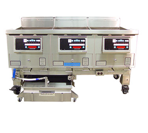 Ultrafryer B-P20-20-2-UCP-LP 125 Lbs. Stainless Steel Liquid Propane 2 Tanks UltraGold Fryer - 150,000 BTU