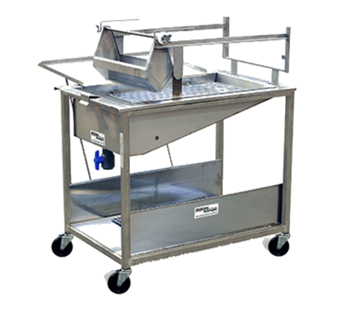 Belshaw 22529 Lbs. Stainless Steel Hand Glazer with Applicator Slides on Rails