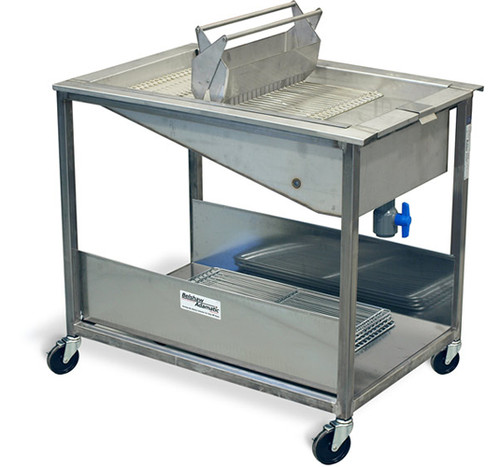 Belshaw 22534 55 Lbs. Stainless Steel Manual Operator Hand Glazer