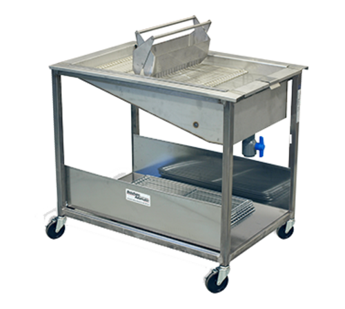 Belshaw 22526 40 Lbs. Stainless Steel Manual Operator Hand Glazer