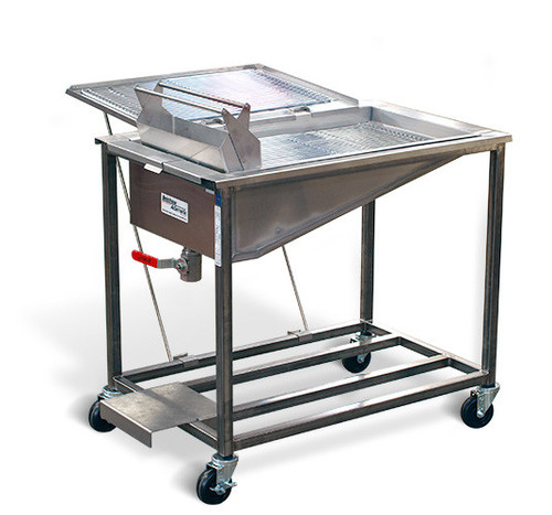 Belshaw 22526 40 Lbs. Stainless Steel Manual Operator Hand Glazer