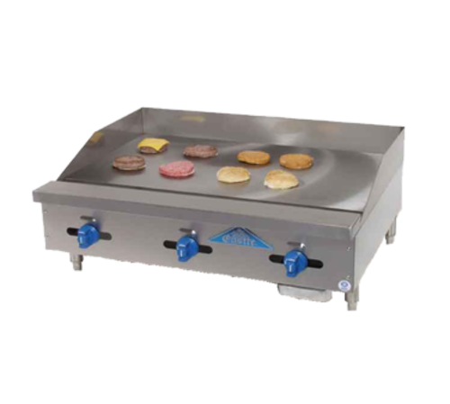 Comstock-Castle 3248MG-NG Manual Controls With Stainless Steel Exterior Countertop Gas Castle Series Griddle - 100,000 BTU