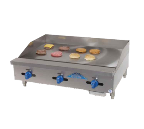 Comstock-Castle 3260MG-NG Manual Controls With Stainless Steel Exterior Countertop Gas Castle Series Griddle - 125,000 BTU