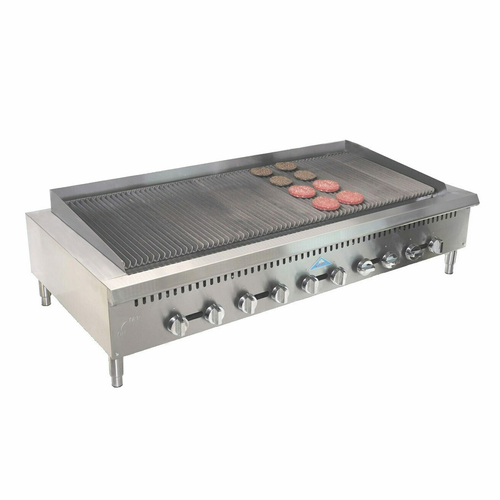 Comstock-Castle CCHRB60-LP 60" W Countertop Liquid Propane Char-Broiler - 200,000 BTU