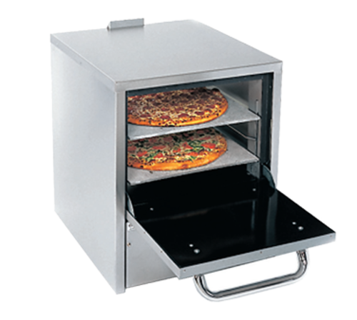 Comstock-Castle PO19-LP Stainless Steel Exterior Countertop Liquid Propane Pizza Oven - 25,000 BTU