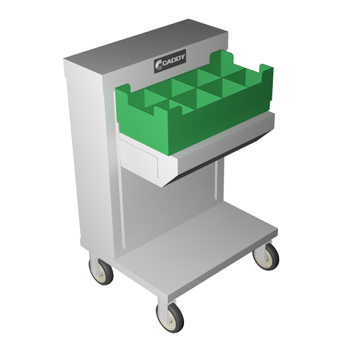 Caddy Corporation CM-1020-C Cantilever Unheated Caddy Magic Cup or Glass Rack Dispenser for 10" x 20" Racks