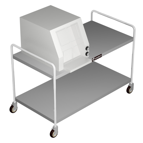Caddy Corporation T-790 50.5" W x 27.5" D x 39" H 2 Shelves Open Base Bread, Roll, and Toast Caddy