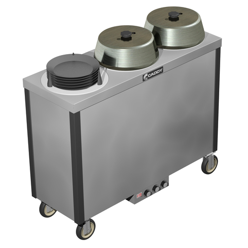Caddy Corporation CM-S-403-HH 3 Self-Leveling Adjustable Dispensing Cylinders for 9.5" to 10.13" Dia. Cabinet Style "Hi Heat" Caddy Magic Underliner or Base Dispenser - 120 Volts
