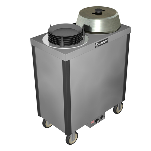Caddy Corporation CM-S-402-HH 2 Self-Leveling Adjustable Dispensing Cylinders for 9.5" to 10.13" Dia. Cabinet Style "Hi Heat" Caddy Magic Underliner or Base Dispenser - 120 Volts