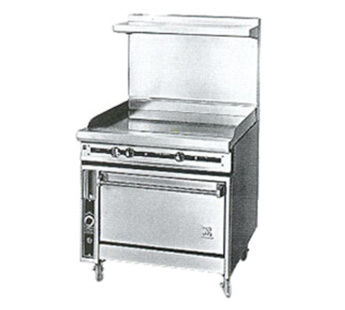 Jade JTRH-36GT-36C-NG 36" W Natural Gas Titan Heavy Duty Range - 120,000 BTU