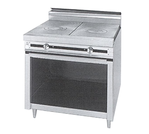 Jade JTRH-2FHT-NG 36" W Natural Gas Titan Heavy Duty Range - 60,000 BTU