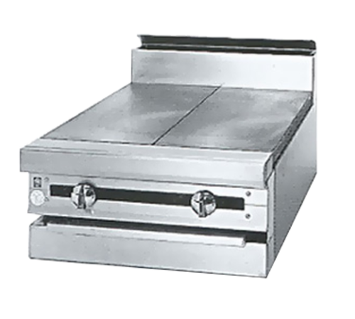 Jade JMRH-2HT-NG 36" W Natural Gas Modular with 2 Hot Tops Titan Heavy Duty Range - 70,000 BTU