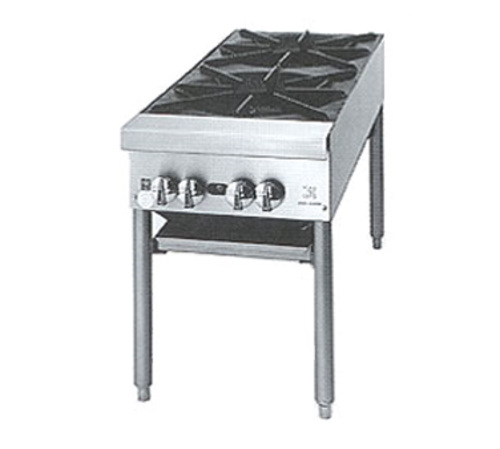 Jade JSP-240-NG 36" W Natural Gas 2 Burners Supreme Stock Pot Stove - 240,000 BTU