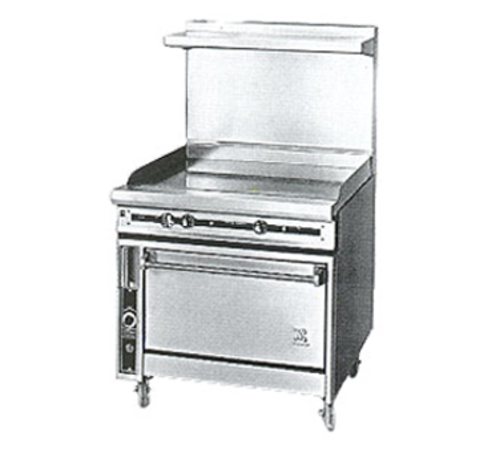 Jade JTRH-36GT-36C-LP 36" W Liquid Propane Titan Heavy Duty Range - 120,000 BTU