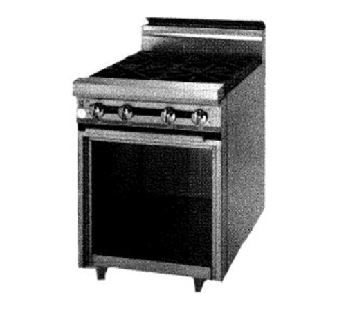 Jade JTRH-12-NG 72" W 12 Burners Natural Gas Titan Heavy Duty Range - 420,000 BTU