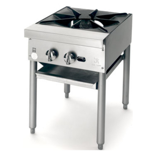 Jade JSP-24-NG 18" W Natural Gas 1 Burner Supreme Stock Pot Stove - 100,000