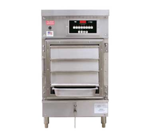 Winston HA8503-04 Stainless Steel Half-Size Countertop CVAP Universal Holding Bin Cabinet - 120 Volts