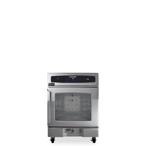 Winston HOV7-05SP Stainless Steel Half-Size Mobile CVap Holding Cabinet - 120 Volts