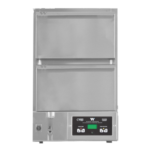 Winston HBB0N2 Stainless Steel 2 Narrow Drawers CVap Hold & Serve Drawer - 120 Volts