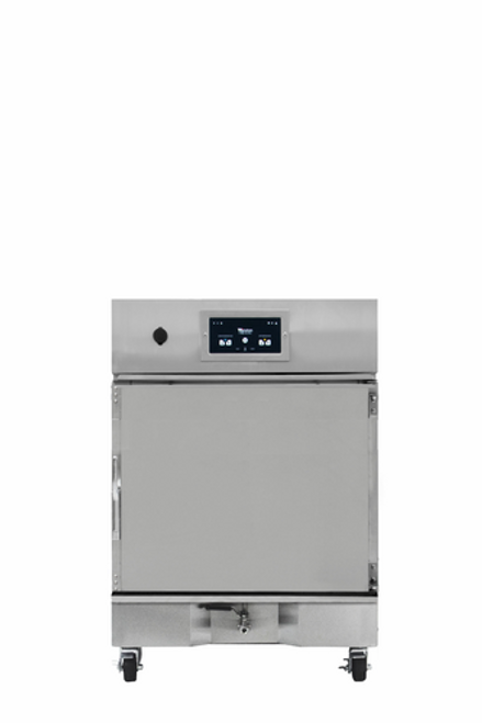 Winston HOV3-05UV Stainless Steel Half-Size Mobile CVap Holding Cabinet - 120 Volts