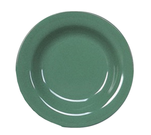 Yanco MS-5809GR 13 Oz. Green Melamine Round Milestone Pasta Bowl