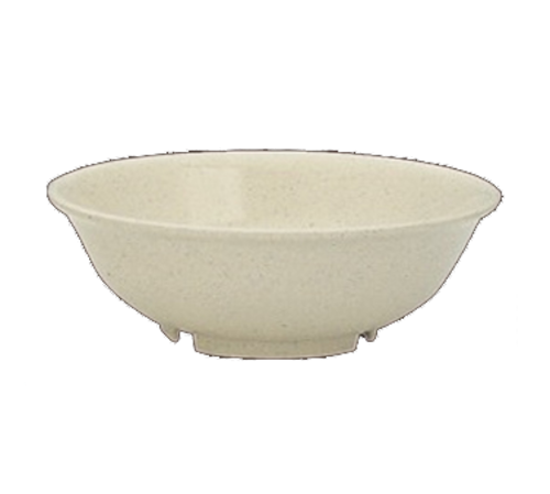 Yanco AD-507 32 Oz. Beige Melamine Round Ardis Salad Bowl