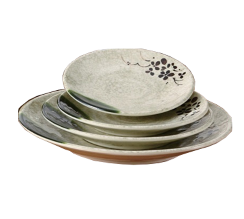 Yanco HO-1710 9.75" Dia. Melamine Round Honda Plate