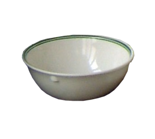 Yanco PT-314 4.88" Dia. Beige Melamine Round Pine Tree Nappie