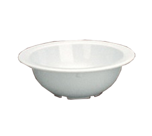 Yanco NS-303W 4 Oz. Melamine Round White Nessico Fruit Bowl