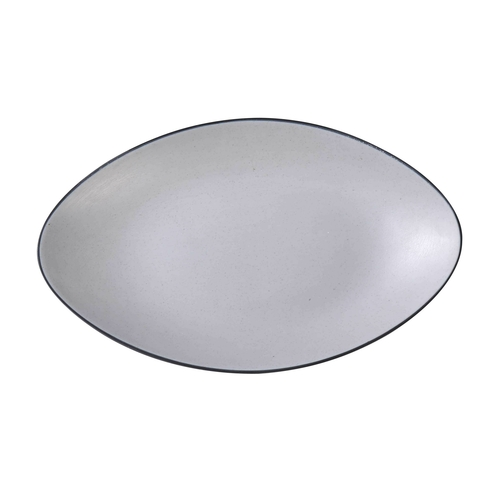 Yanco BM-211 Two Tone Melamine Oval Birmingham Plate